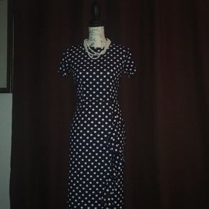 Polka Dot Pencil Dress Sexy